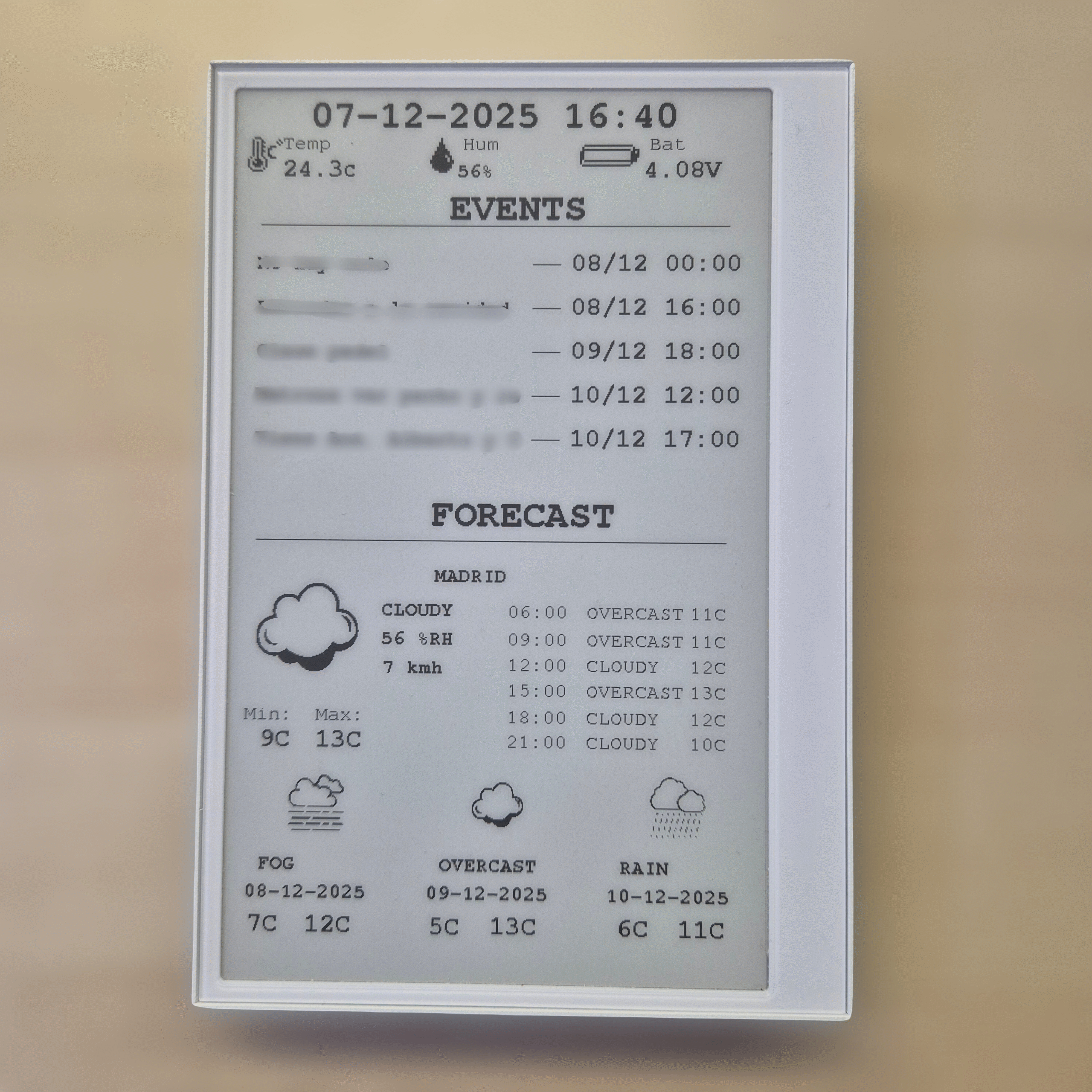 You are currently viewing Project: Developing an E-Paper Dashboard with Arduino and the reTerminal E1001