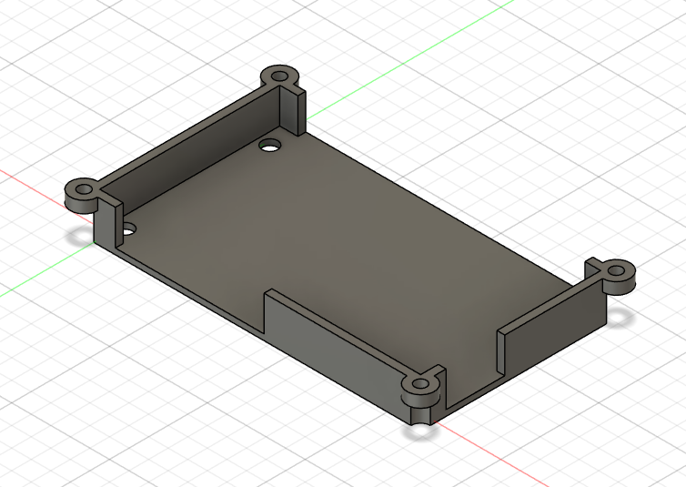 3D printed case for e-ink frame
